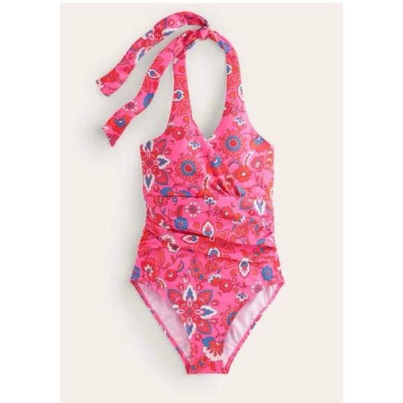 Boden Other - Boden Pink Floral One Piece Swimsuit